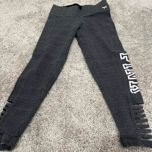 Cotton yoga leggings PINK